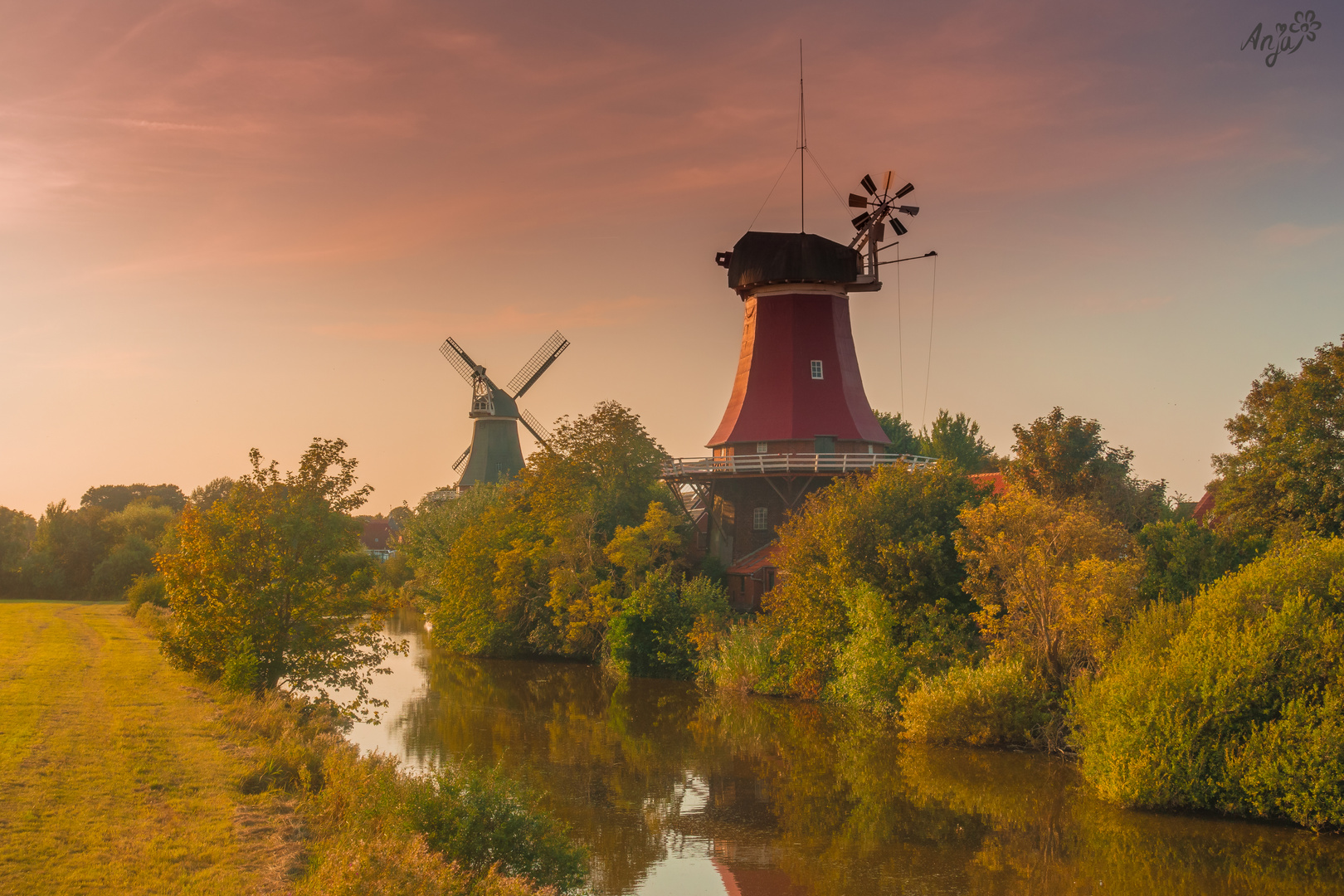 Zwillingsmühlen in Greetsiel