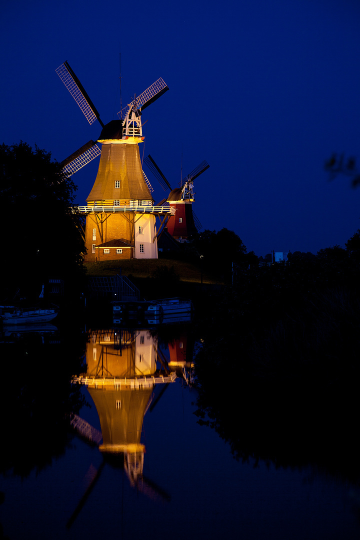 Zwillingsmühlen von Greetsiel