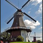 Zwillingsmühlen von Greetsiel / Ostfriesland