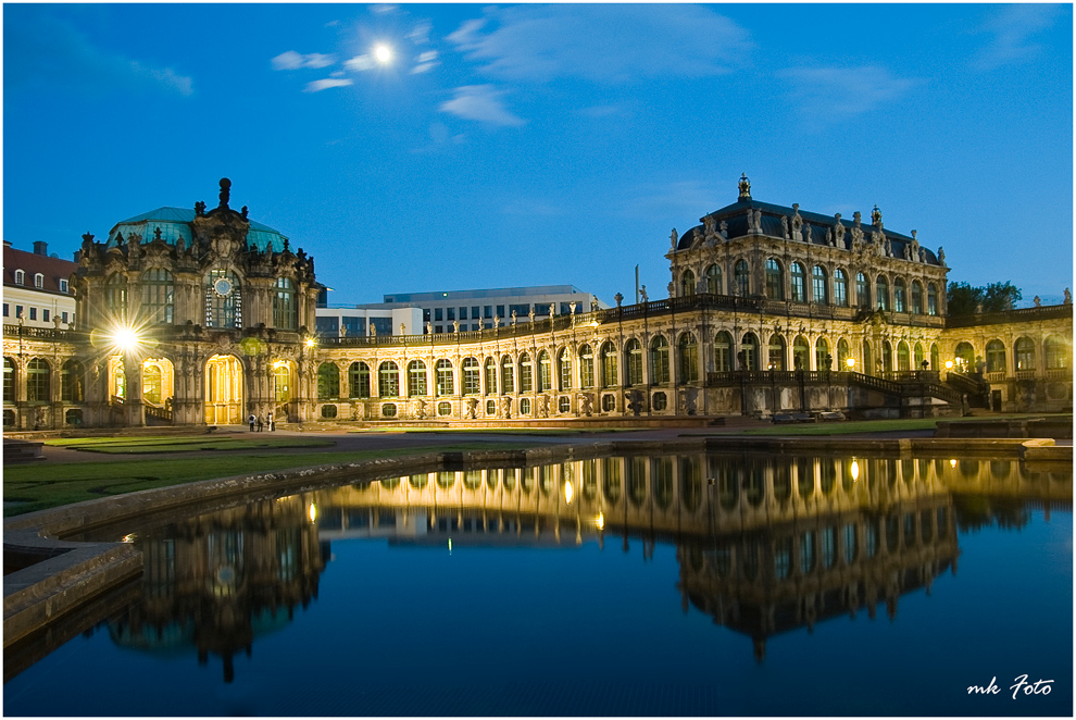 Zwinger am Abend