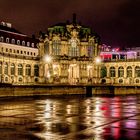 Zwinger bei Nacht