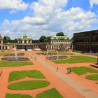 Zwinger Dresden - Blick zum Wallpavillon