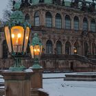 Zwinger Dresden in Winter 2016