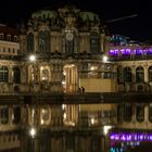 Zwinger im abendlichen Glanz