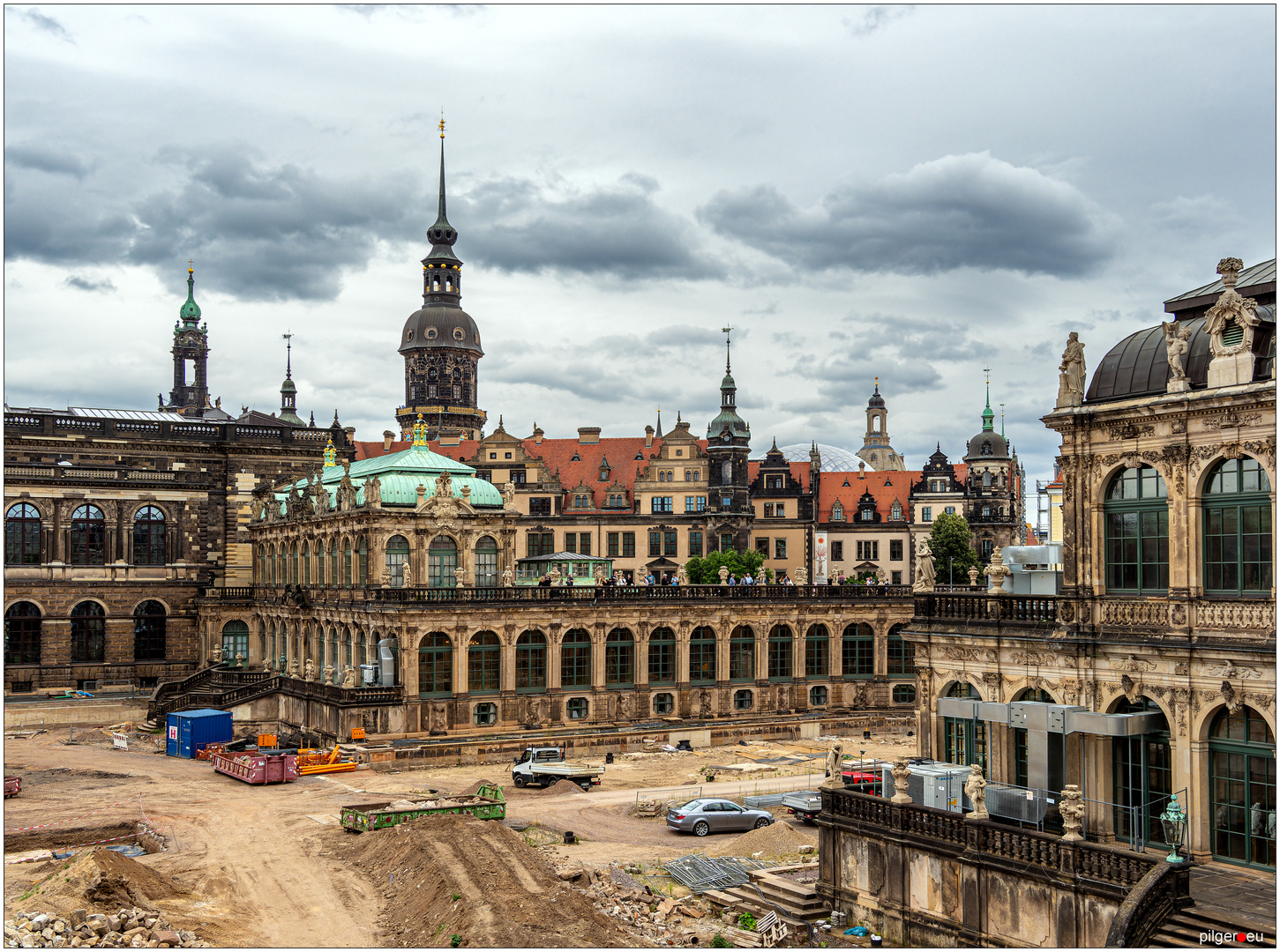 Zwinger - immer noch Baustelle