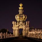 Zwinger in Dresden bei Nacht