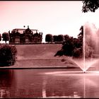 Zwinger mit Zwingerteich