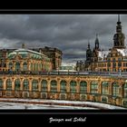 Zwinger und Schloß; Dresden