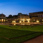 Zwinger zur blauen Stunde