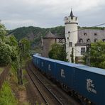 Zwischen alten Gemäuern - die "Blaue Wand"