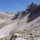 Zwischen Büllelejoch Hütte und Dreizinnen Hütte