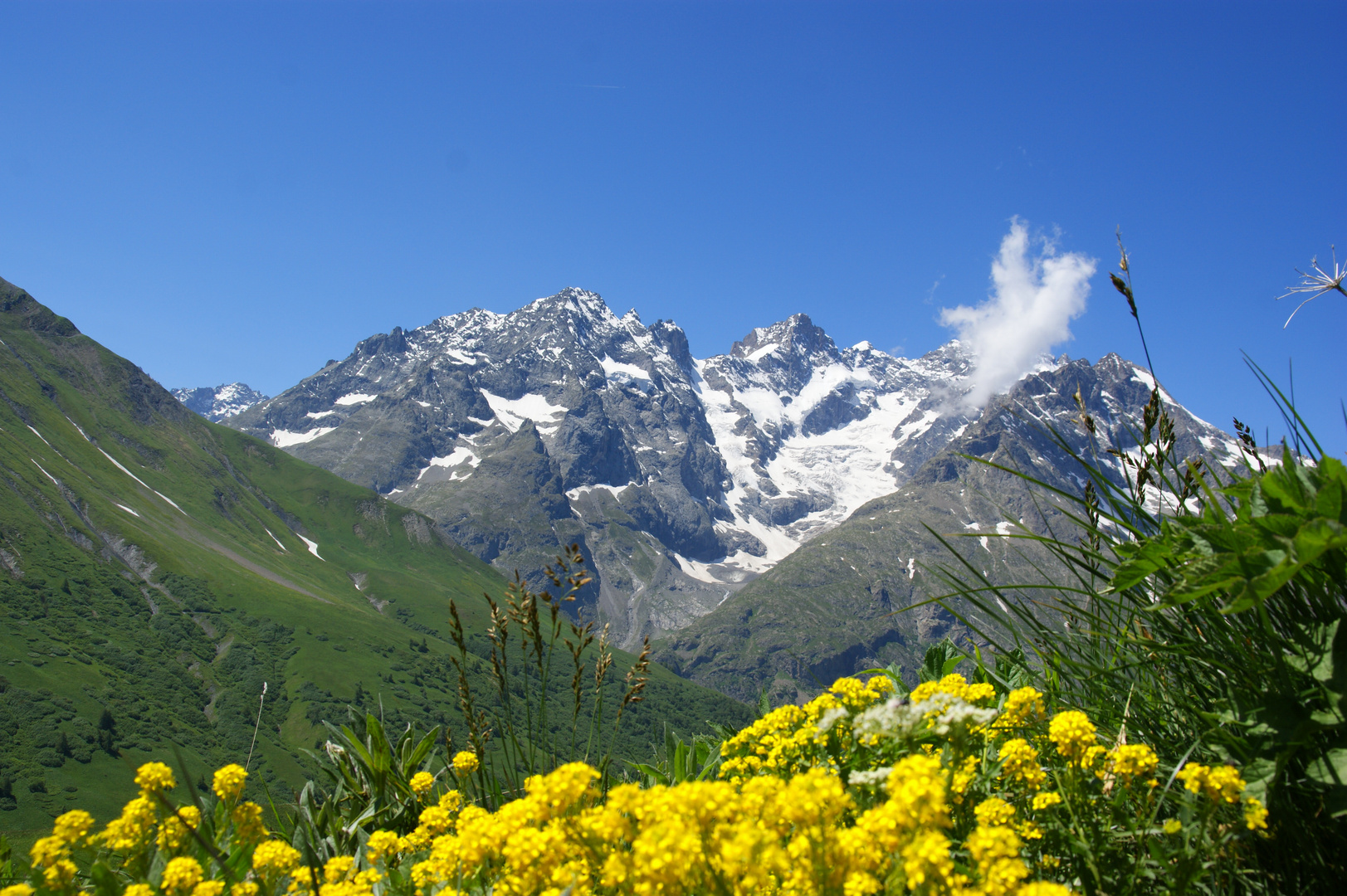 Zwischen Col de Galibier und Col de Lautared