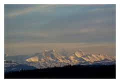 zwischen dem Mönch und der Jungfrau tobt es