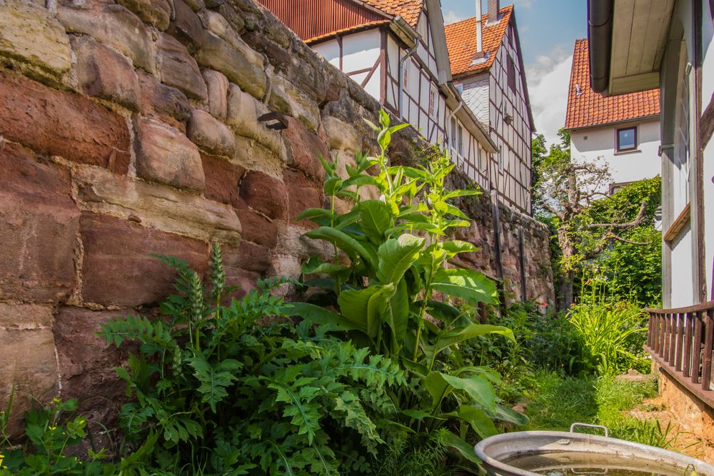 zwischen den Häusern - Eschwege/Hessen