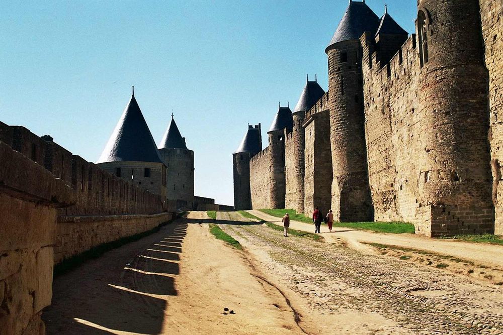 Zwischen den Mauern von Carcassonne