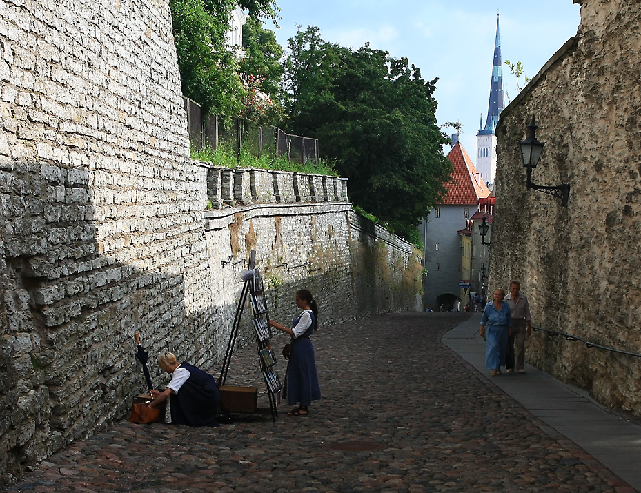 Zwischen den Mauern von Tallinn