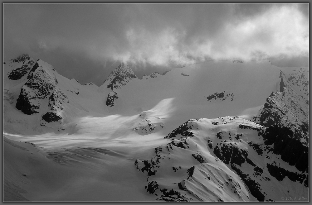 Zwischen den Quellwolken