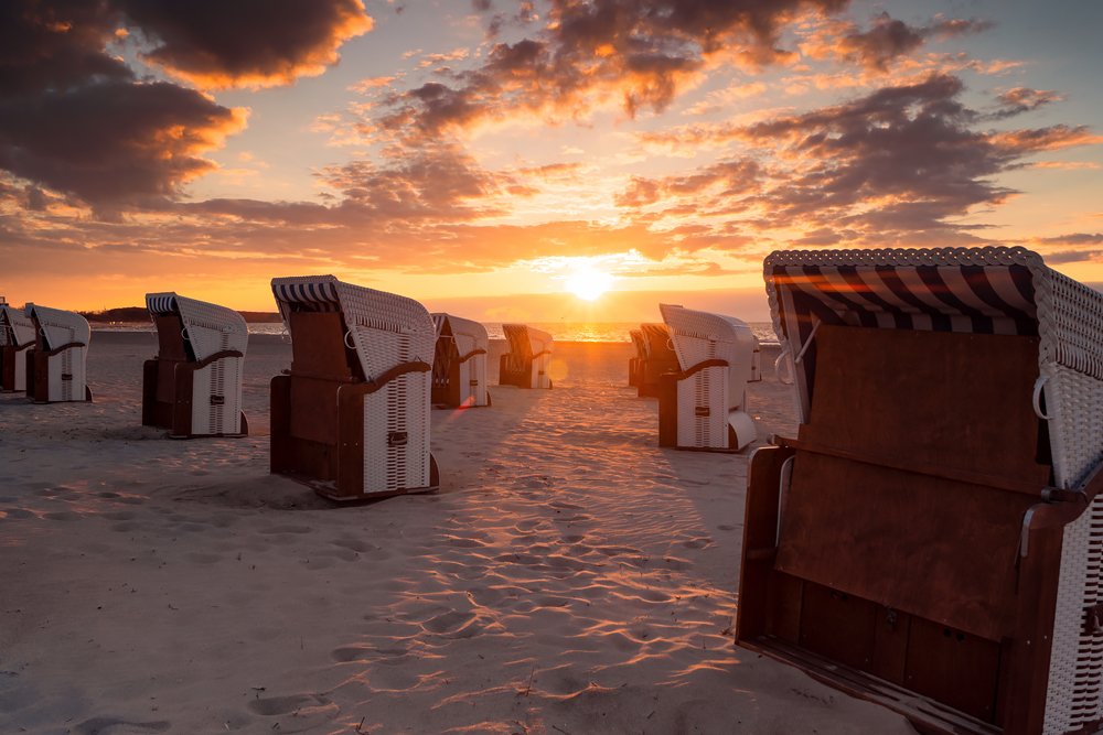 Zwischen den Strandkörben