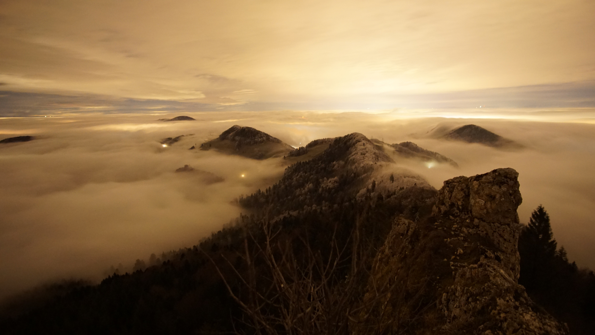 Zwischen den Wolken