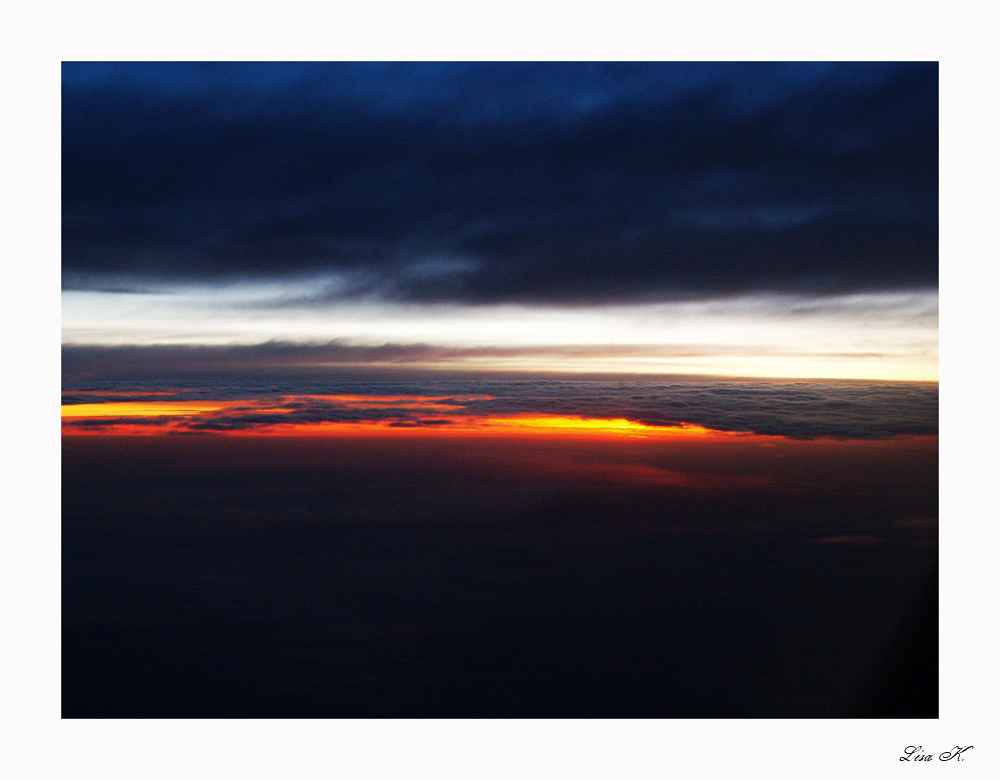 zwischen den Wolken