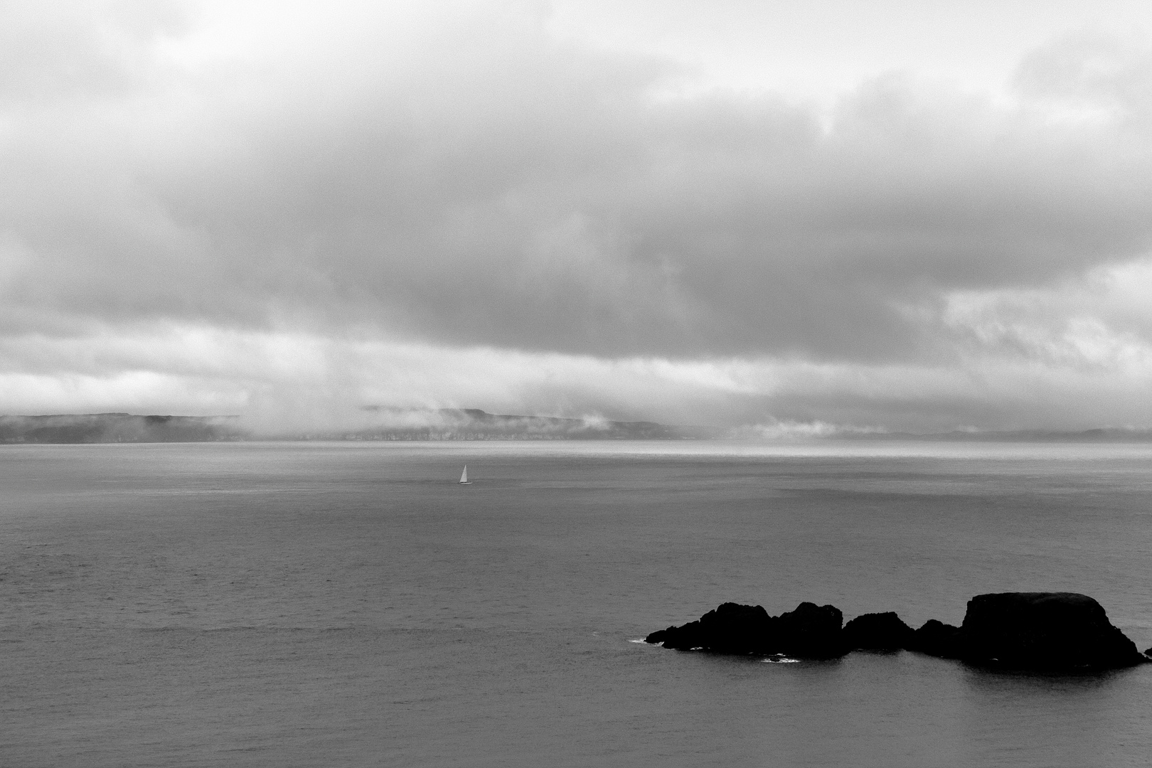 Zwischen den Wolken und dem Meer