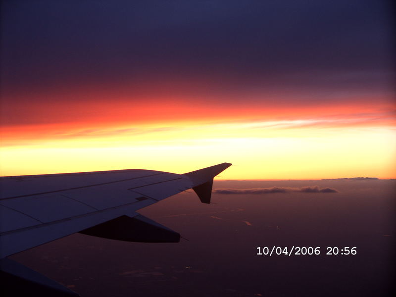 Zwischen die Wolken