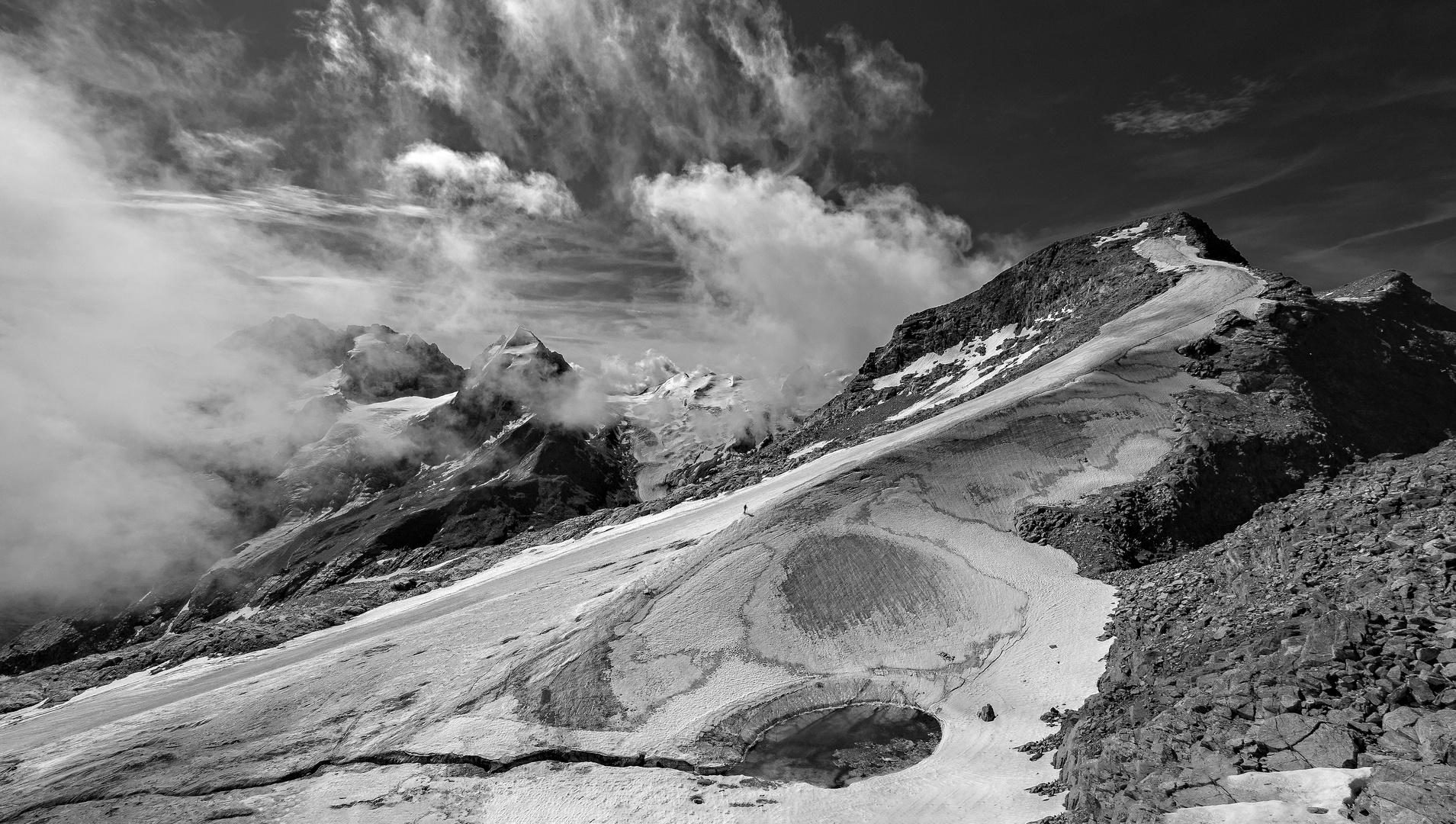 Zwischen Eis und Wolken