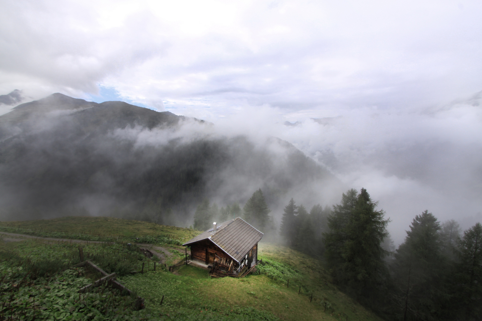 Zwischen Himel und Bergen