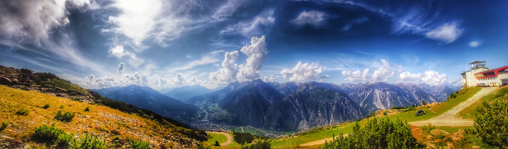 Zwischen Himmel und Berg