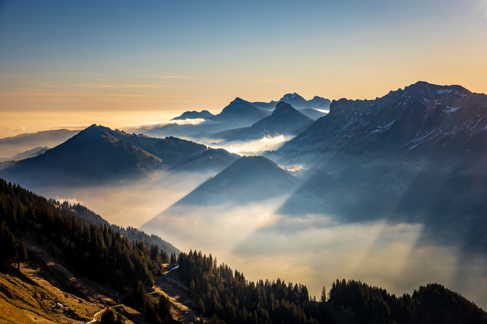 Zwischen Himmel und Erde