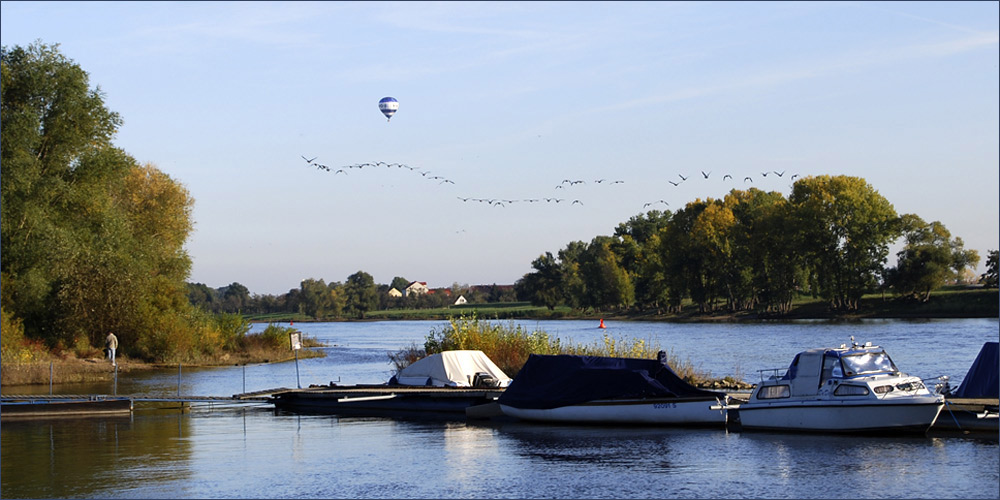 Zwischen Himmel und Wasser