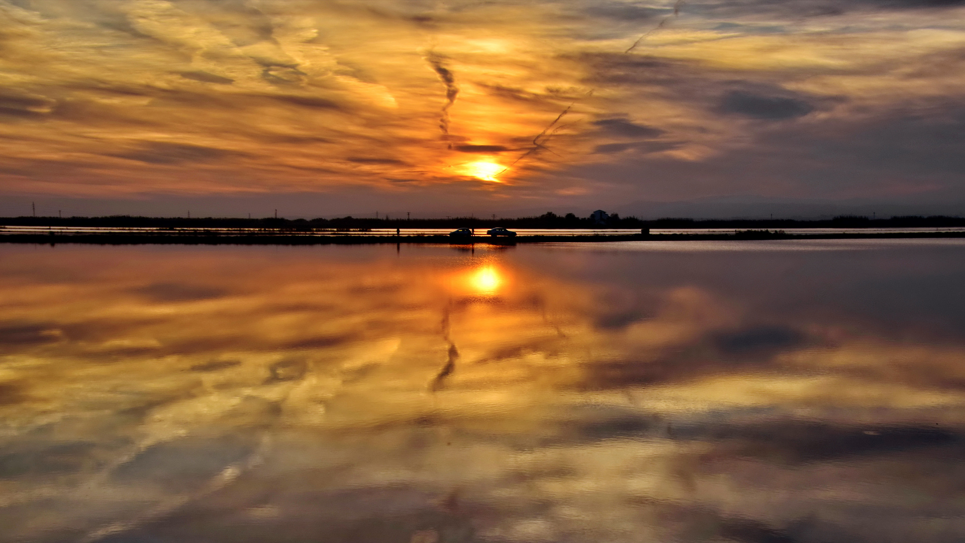 Zwischen Himmel und Wasser