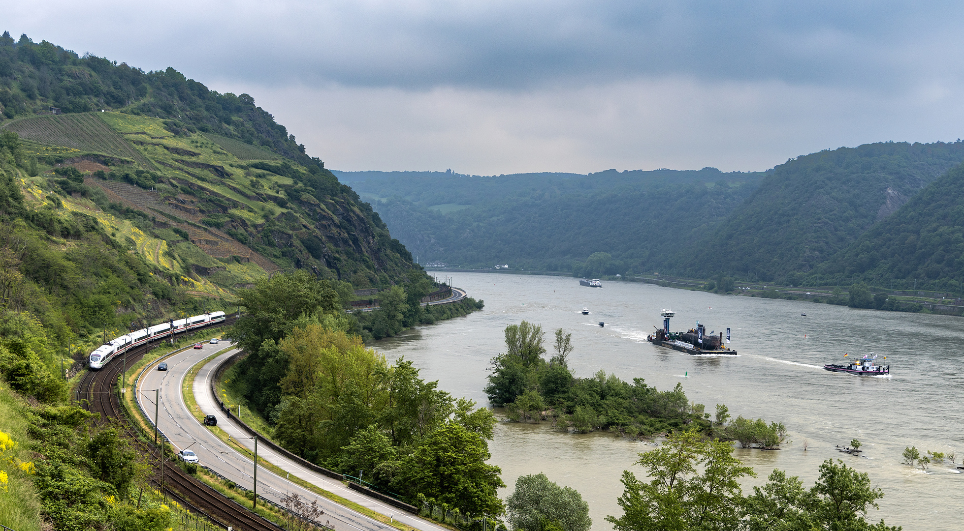 Zwischen Jungferngrund und Tauber Werth am Roßstein