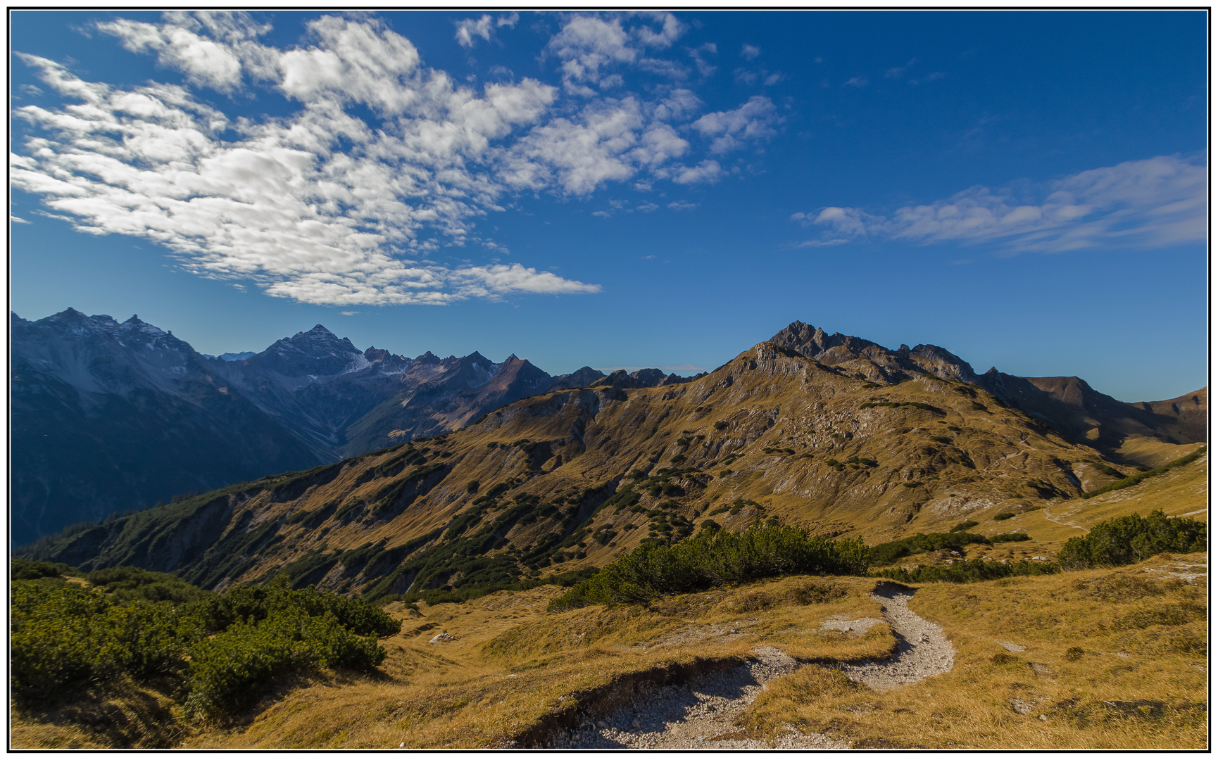 Zwischen Kastenjoch und Steinkarspitze