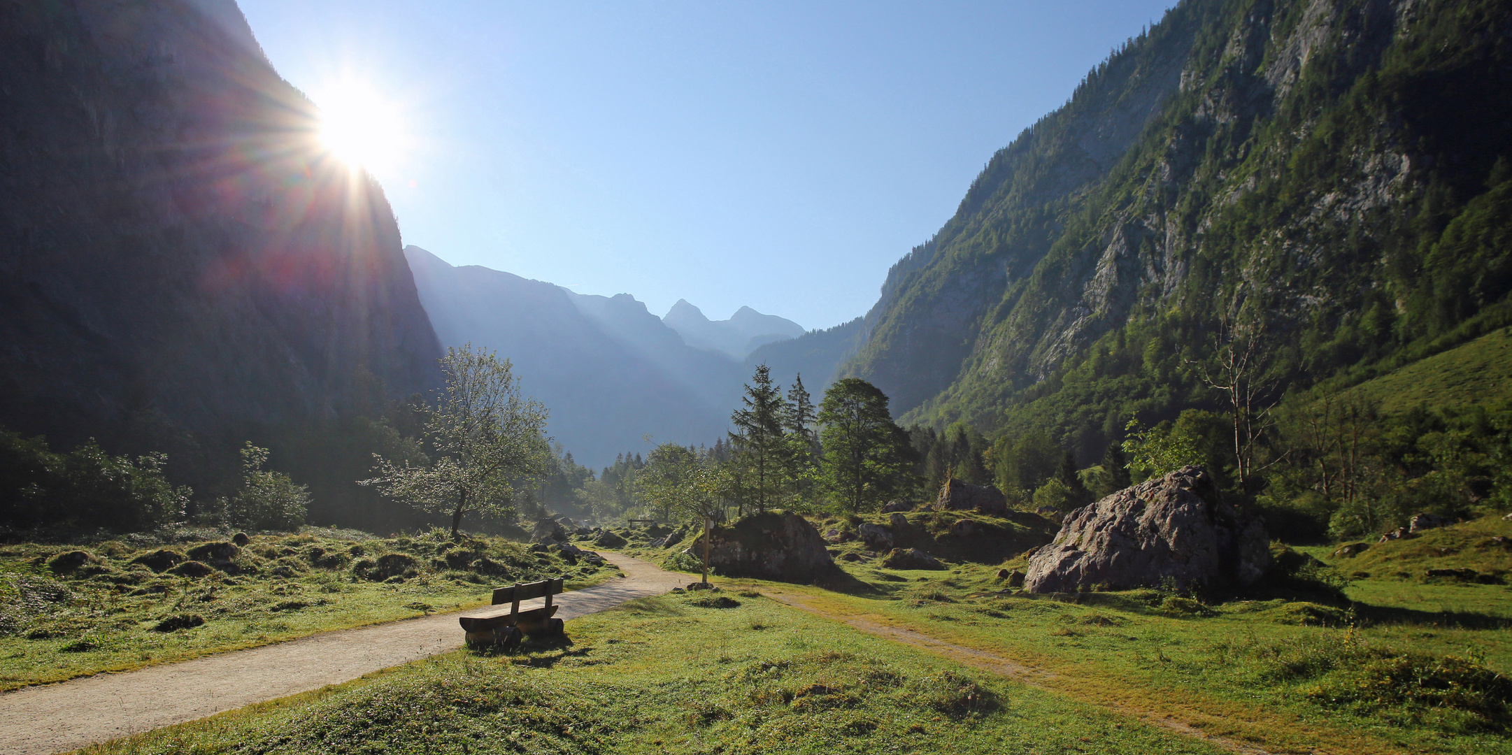 Zwischen Königssee und Obersee