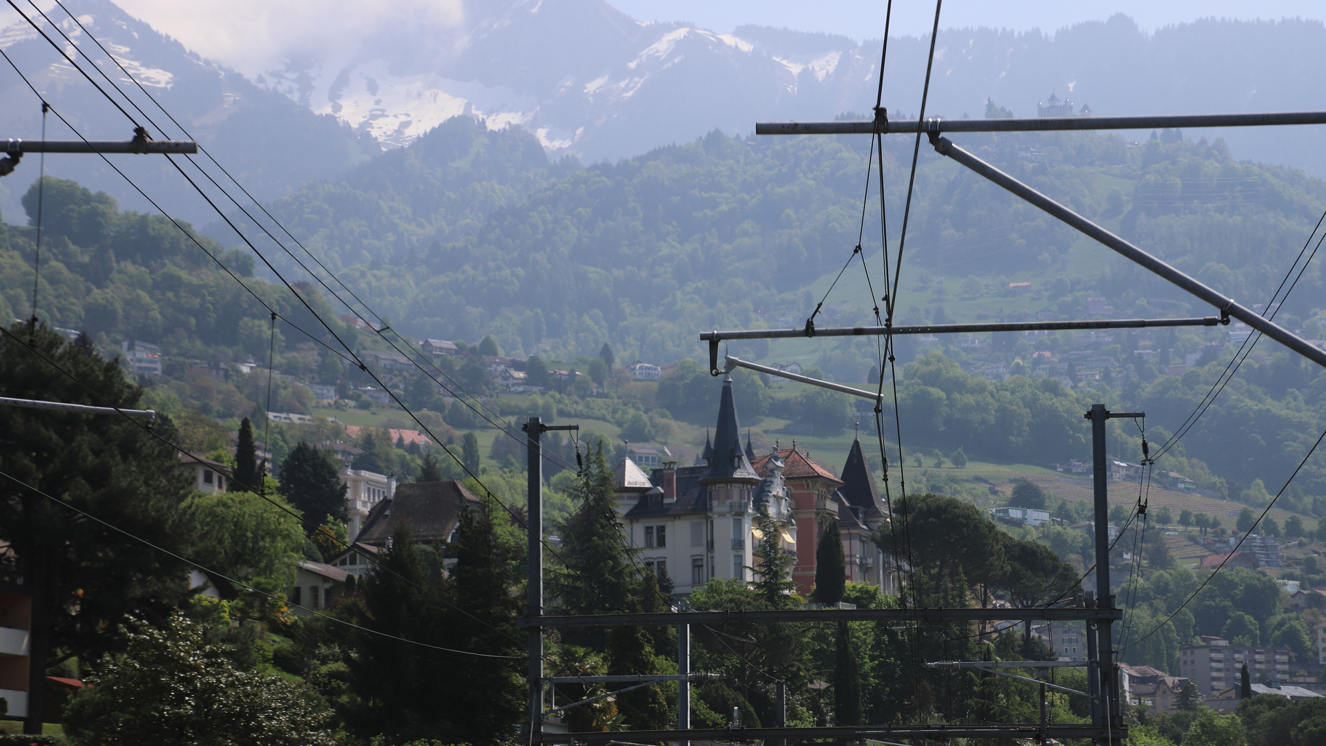 zwischen Montreux und Vevey