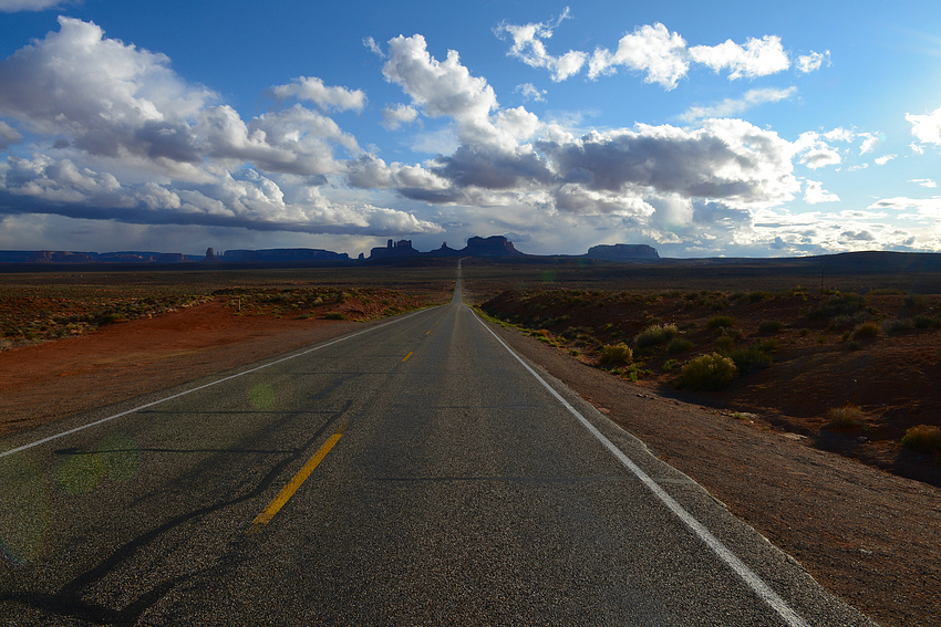 Zwischen Monument Valley und Mexican Hat