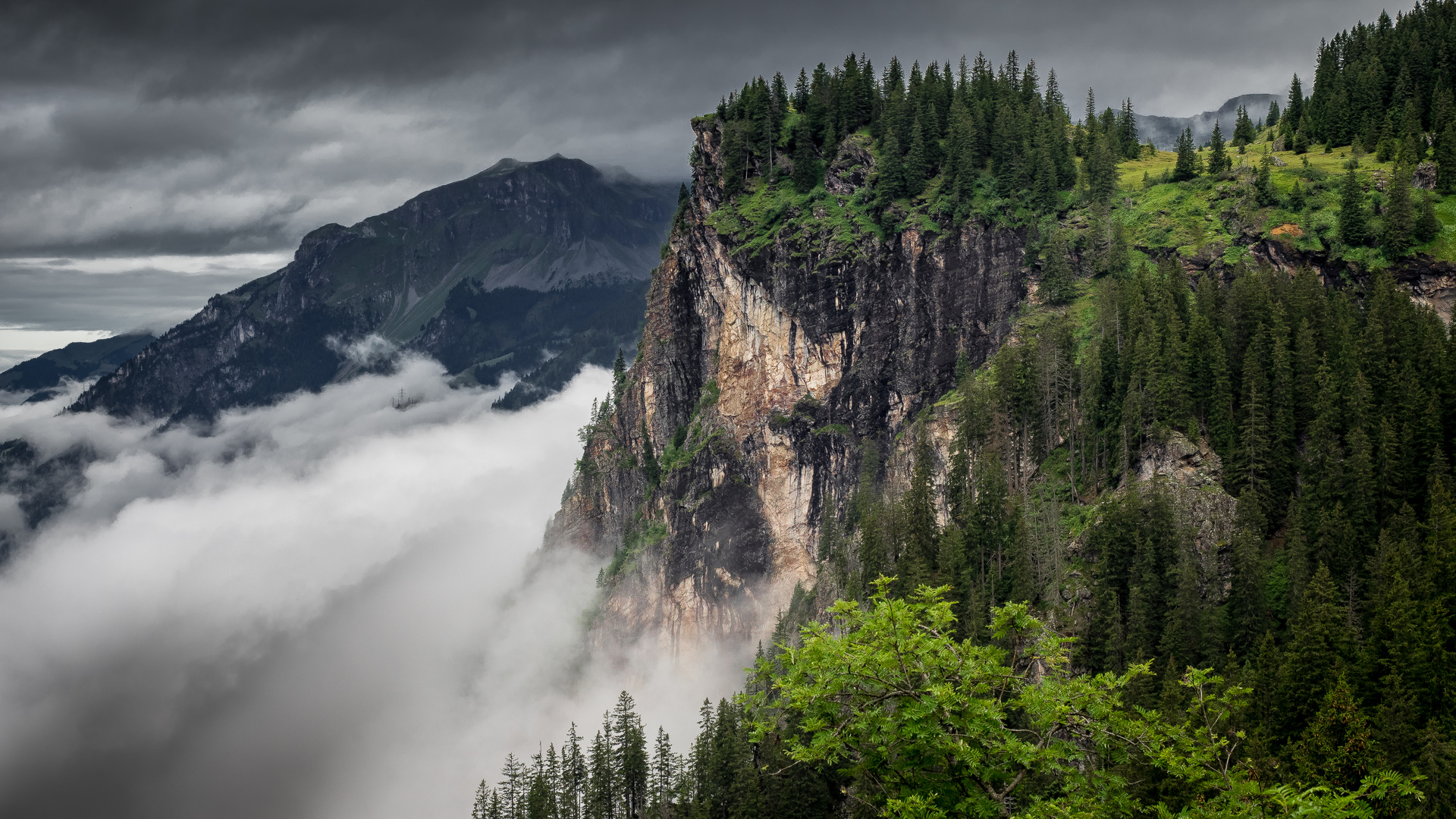 Zwischen Nebel und Wolken....