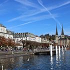 Zwischen Schweizerhof und Hofkirche ...