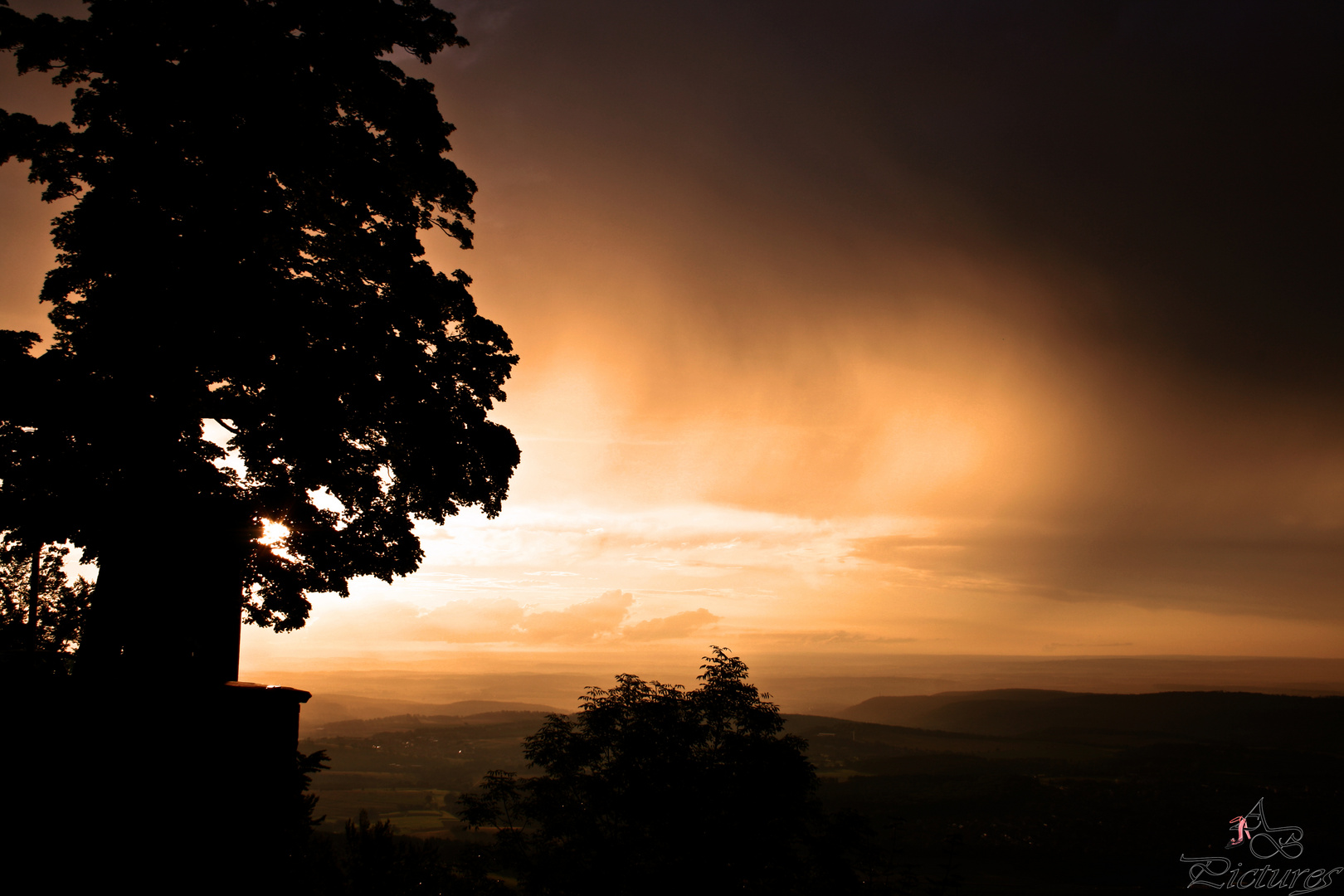 zwischen Sonne und Regen