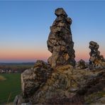 Zwischen Sonnenuntergang...