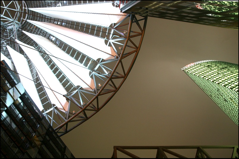 Zwischen Sonycenter und der Deutschen Bahn