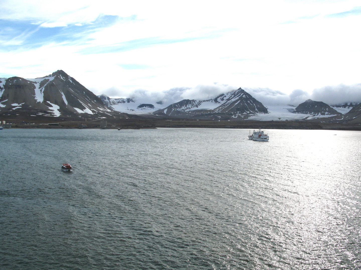 Zwischen Spitzbergen und Norwegen