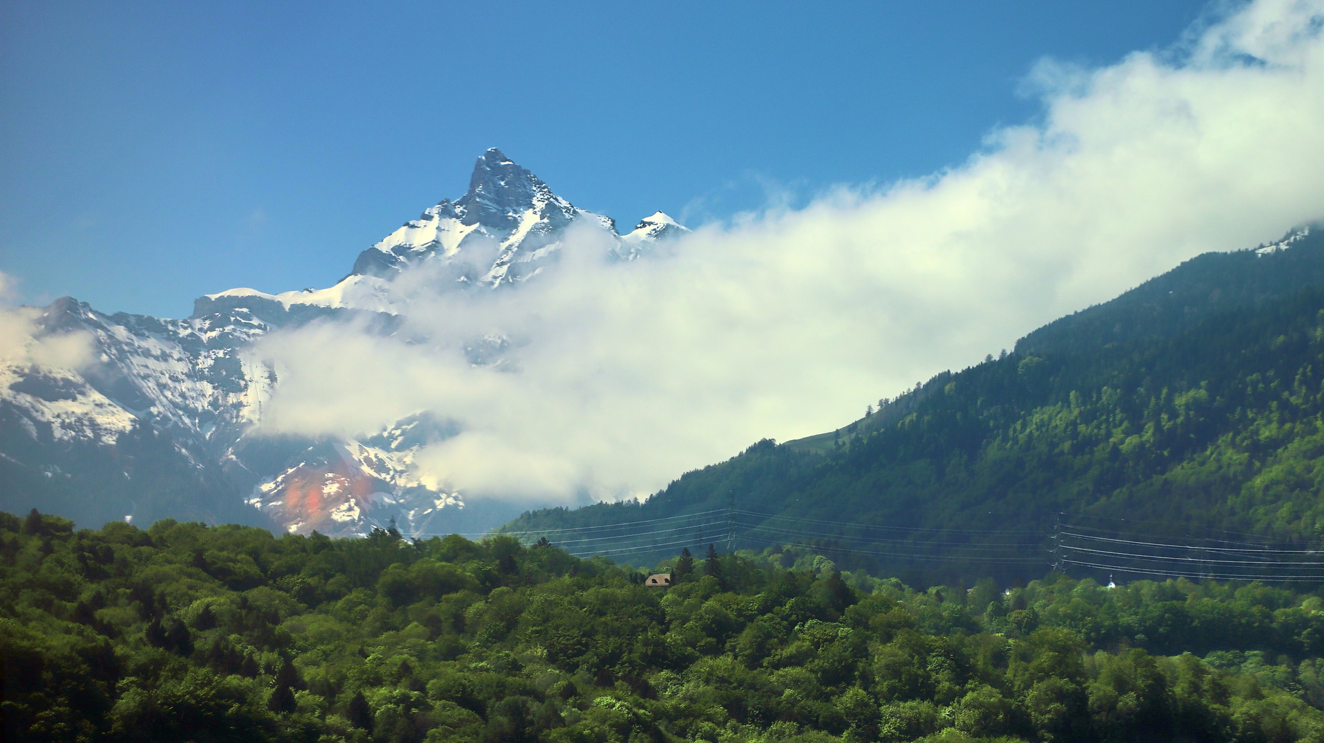 Zwischen St.Maurice und Montreux