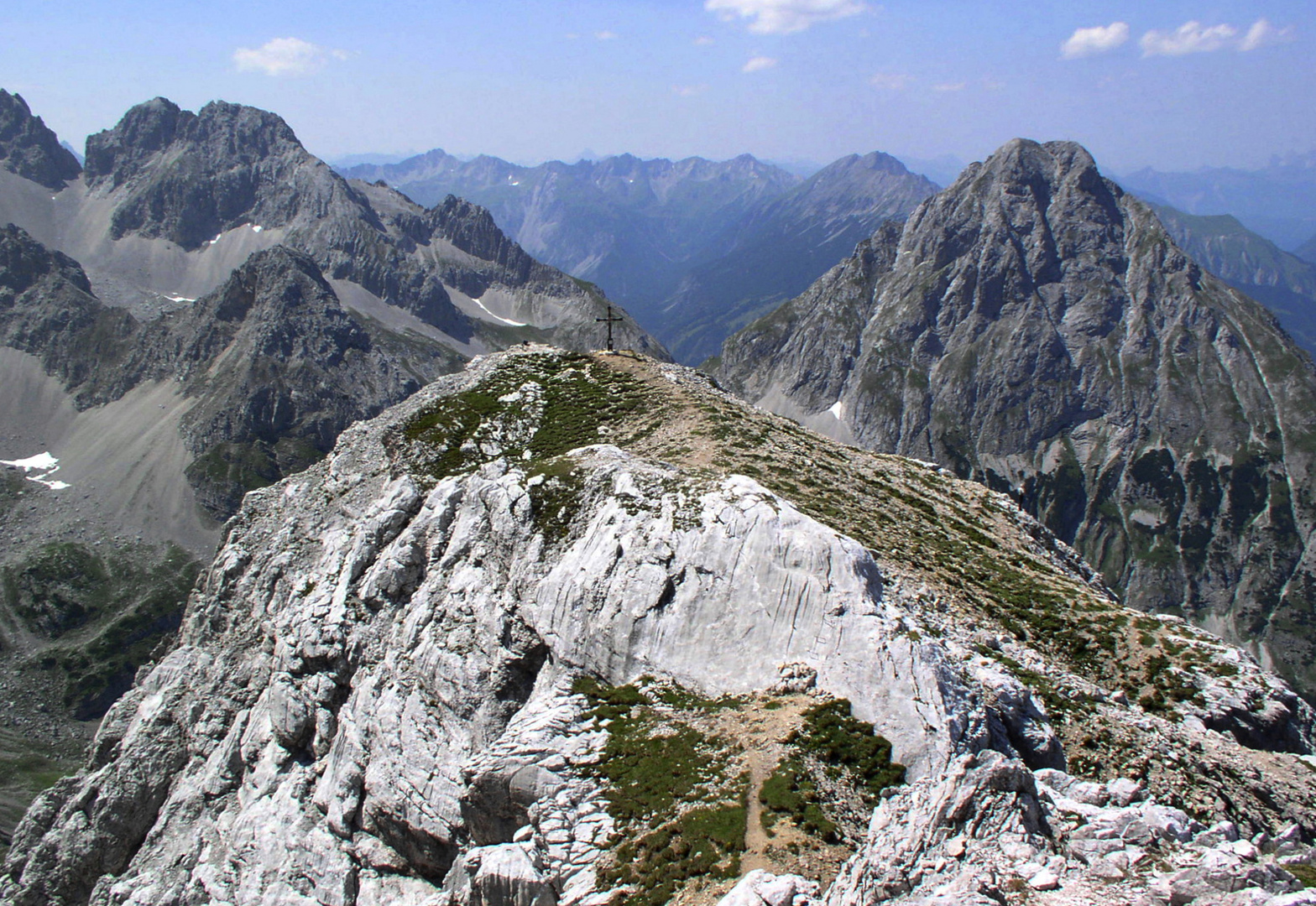 Zwischen Tajakopf und Sonnenspitze