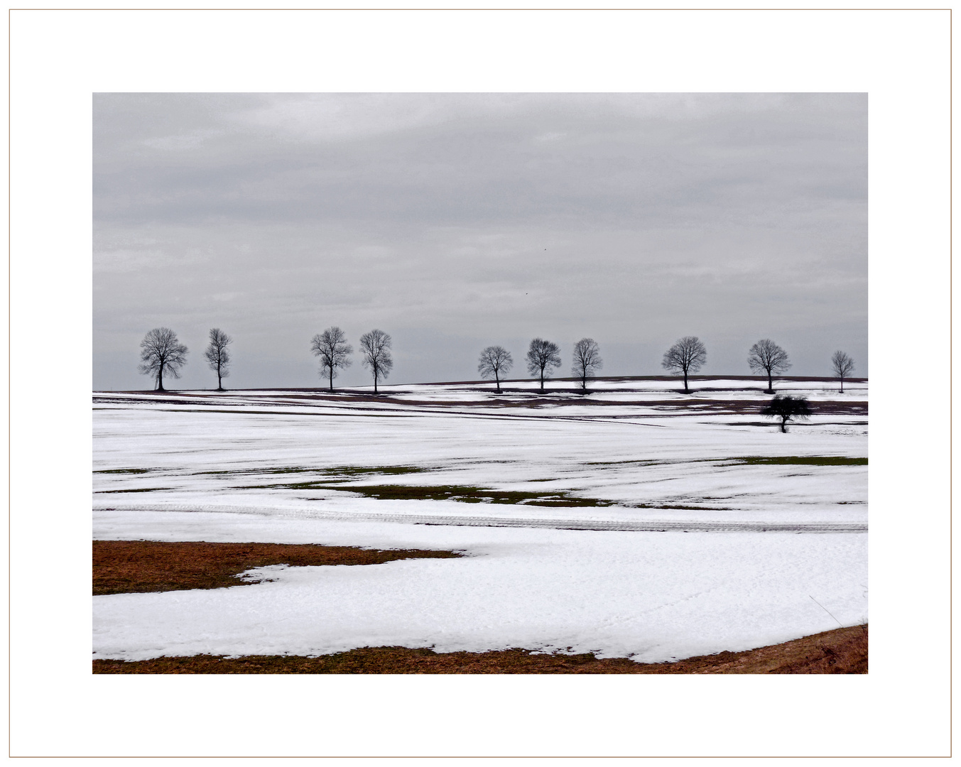 Zwischen Winter und Frühling