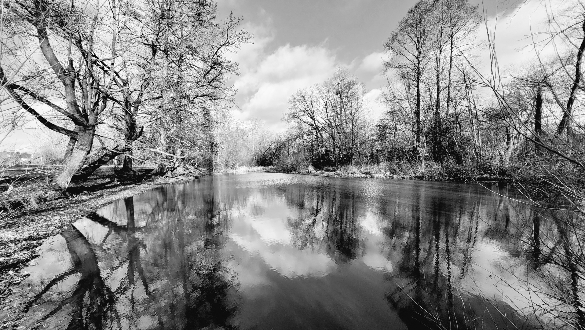 Zwischen Winter und Frühling Foto & Bild landschaft, bach, fluss
