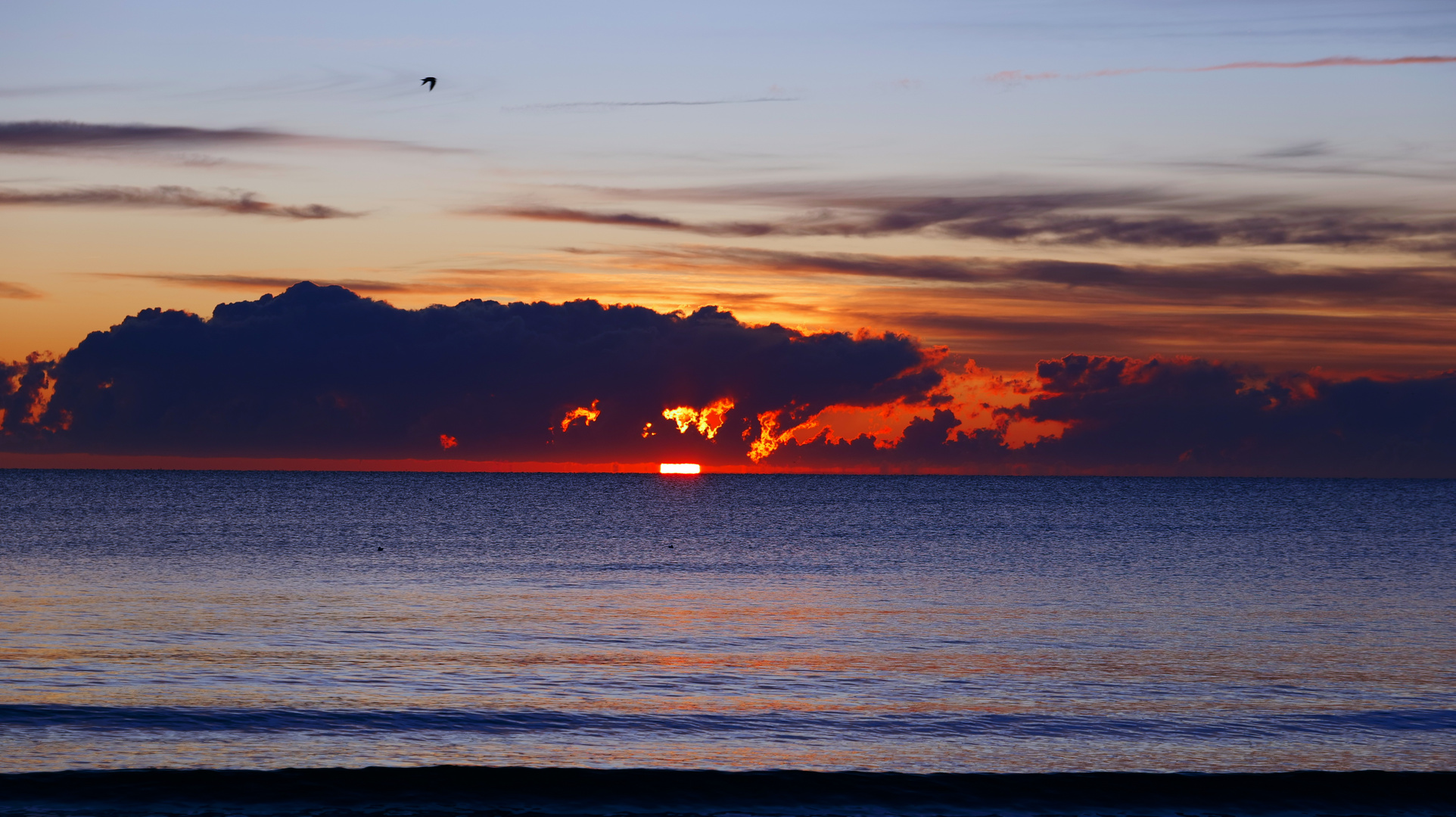 Zwischen Wolken und Meer