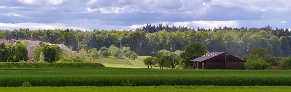 Zwischen Wolken und Sonne