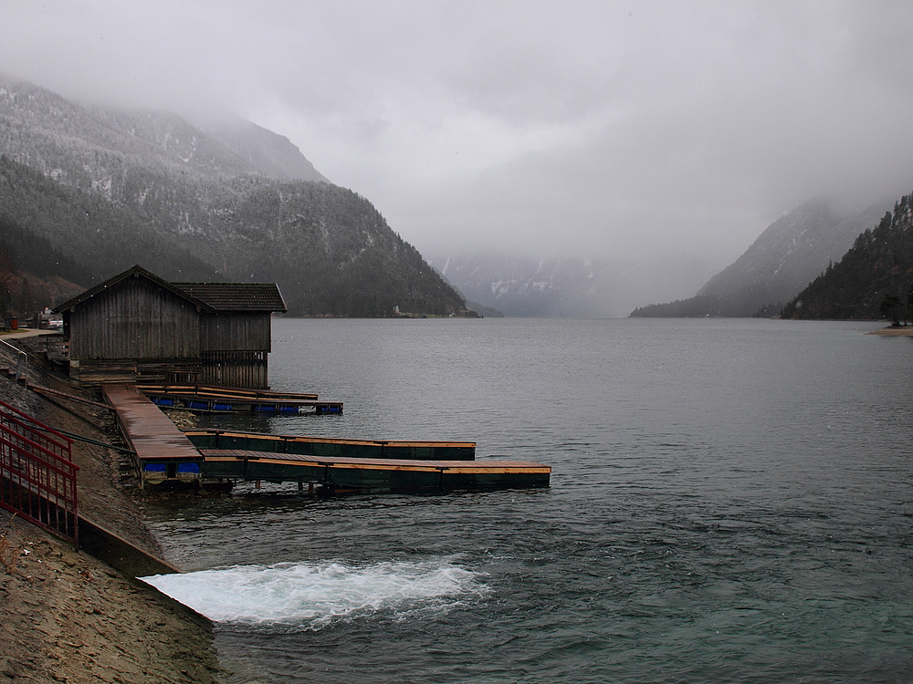 Zwischen Wolken und Wasser....